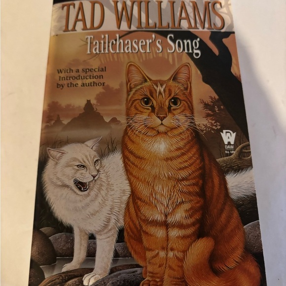 Tad Williams' Tailchaser's Song paperback #fantasy #fiction - Picture 2 of 4